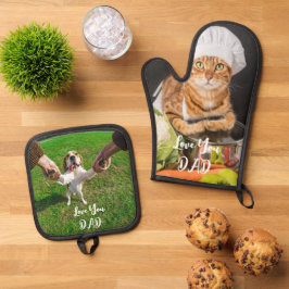カスタムフォトポットホルダーセット 鍋つかみ&鍋敷きセット