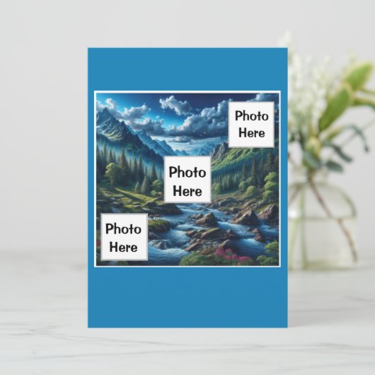 カスタムフォトマウンテンシーン シーズンカード (スタンド正面)