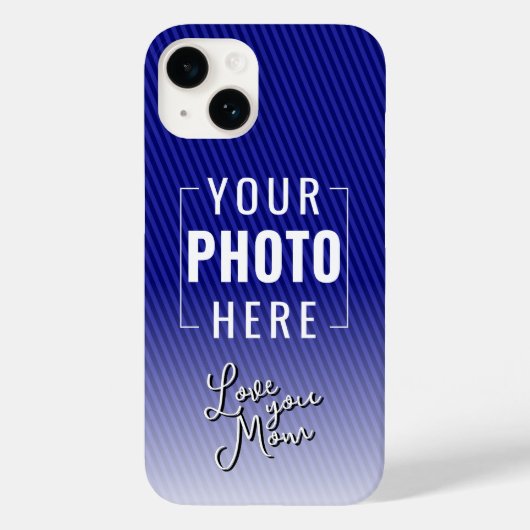 カスタムフォトマムテンプレート Case-Mate iPhoneケース (裏面)