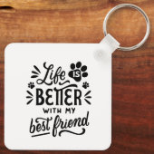 カスタムフォトメタルキーチェーン キーホルダー (裏面)