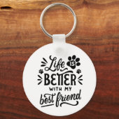 カスタムフォトメタルキーチェーン キーホルダー (裏面)