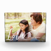 カスタムフォトメッセージ名Lolaスクリプト フォトブロック (正面)