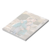 カスタムフォトメモ帳、フルフォト |色あせた ノートパッド (回転)