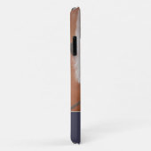 カスタムフォトモノグラムイニシャル名ブスタイリッシュルー Case-Mate iPhoneケース (裏面/右)