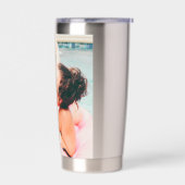 カスタムフォトモノグラムシック 保温保冷タンブラー (左面)