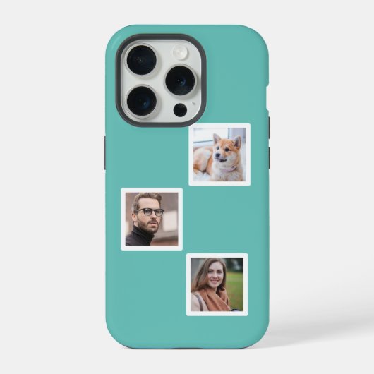カスタムフォトモノグラム iPhoneケース (裏面)