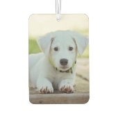 カスタムフォトユニークユーザーデザイン-ペットラブ- カーエアーフレッシュナー (裏面)