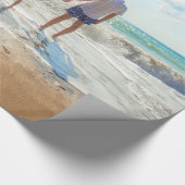 カスタムフォトラッピング紙自分のデザイン ラッピングペーパー (角)