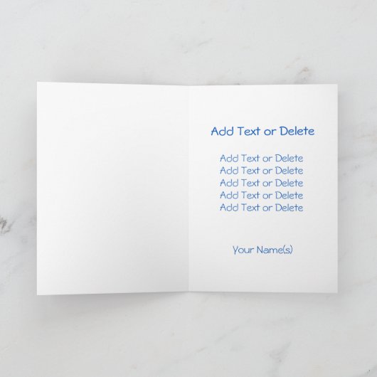 カスタムフォトラブマザーラブママモダンチックピンク カード (内部)