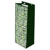 カスタムフォトラ気にウンサービス! ワインギフトバッグ (正面アングル)