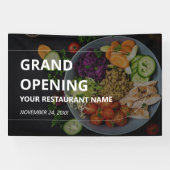 カスタムフォトレはっきりしたストラントグランドオープニングバナー 横断幕 (横)