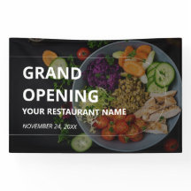 カスタムフォトレはっきりしたストラントグランドオープニングバナー