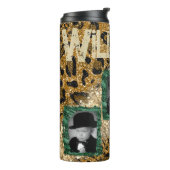 カスタムフォトレオパード縞模様 タンブラー (回転左)