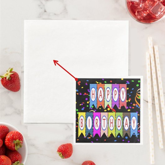 カスタムフォトロゴアートスローガンを使ったカクテル 縁ありカクテルナプキン