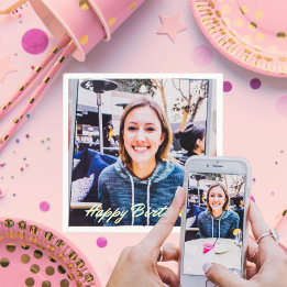 カスタムフォトロゴアートスローガンスタンダードカクテル スタンダードカクテルナプキン