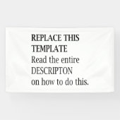 カスタムフォトロゴアートスローガン自分で作成 横断幕 (横)