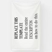 カスタムフォトロゴアートスローガン自分で作成 横断幕 (縦)