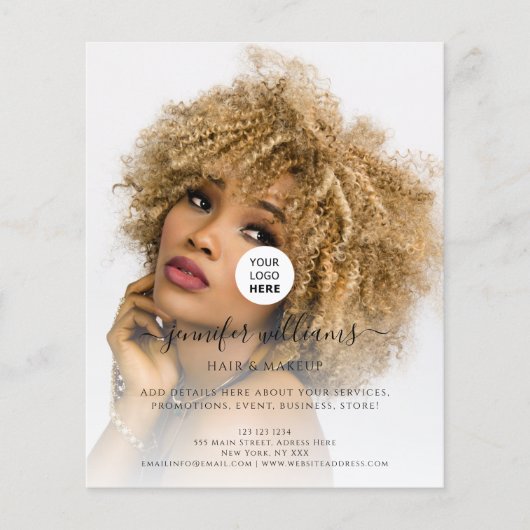 カスタムフォトロゴプロモブラッモダンク チラシ (正面)