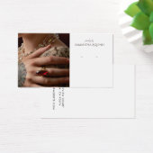 カスタムフォトロゴ宝石飾りイヤリングディスプレイカード (デスク)