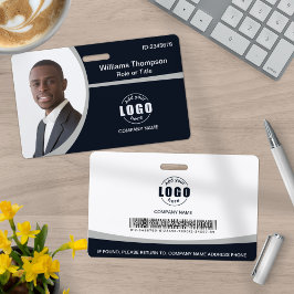 カスタムフォトロゴ従業員グレー企業のマーク バッジ