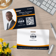 カスタムフォトロゴQRコード従業員企業の