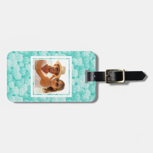 カスタムフォトロータスパターン2 ラゲッジタグ (正面横)