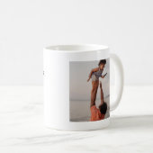 カスタムフォトワールド最高のパパ コーヒーマグカップ (正面右)