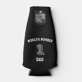 カスタムフォト世界第1位パパおじさん ボトルクーラー (正面)