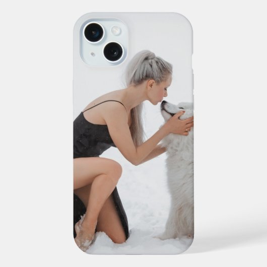 カスタムフォト付きiPhoneケース iPhoneケース (裏面)
