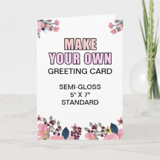 カスタムフォト光沢婚約グリーティングカード カード