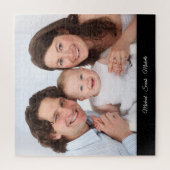 カスタムフォト名テンプレートラージジグソーパズル ジグソーパズル (縦)