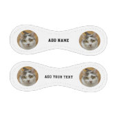 カスタムフォト名文字テンプレートパーソナライズされた 野球ボール (パネル)