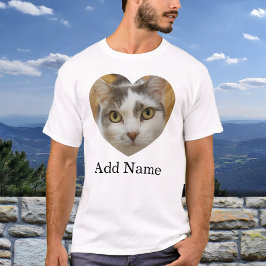 カスタムフォト名文字パーソナライズされた Tシャツ