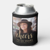 カスタムフォト応援60th誕生日パーティー 缶クーラー (缶正面)