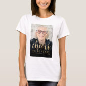 カスタムフォト応援90th誕生日パーティー トライブレンドＴシャツ (正面)