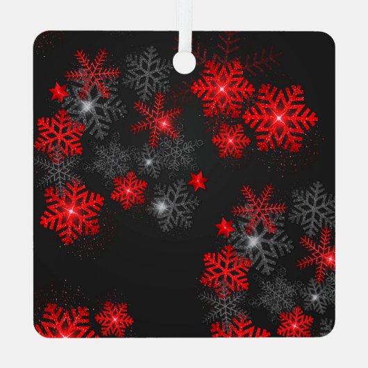 カスタムフォト文字が初めてのクリスマスを結合 メタルオーナメント (裏面)