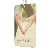 カスタムフォト文字エアフレッシュナーズユアオザデザイン カーエアーフレッシュナー (左)