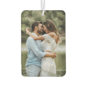 カスタムフォト文字エアフレッシュナーズユアオザデザイン カーエアーフレッシュナー (裏面)