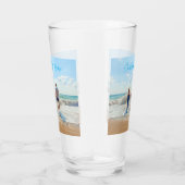 カスタムフォト文字ガラスあなたの写真デザイン タンブラーグラス (右)