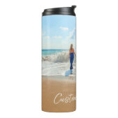 カスタムフォト文字サーマルTumblerと写真 タンブラー (回転左)