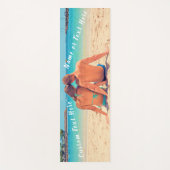 カスタムフォト文字ヨガマットユアサマーデザイン ヨガマット (正面)