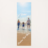 カスタムフォト文字ヨガマット – ユニークお使いのデザイン ヨガマット (正面)