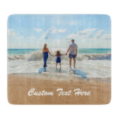 カスタムフォト文字切断板 – 自分のデザイン カッティングボード (正面)