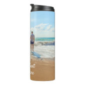 カスタムフォト文字名Thermal Tumblerあなたの写真 タンブラー (回転右)