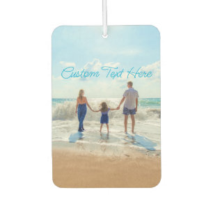 カスタムフォト文字Air Freshener Your Photosデザイン カーエアーフレッシュナー
