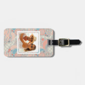 カスタムフォト日本のスタイルパターン ラゲッジタグ (正面横)