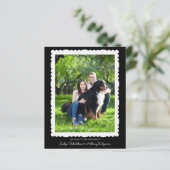 カスタムフォト白黒結婚式 プログラム (スタンド正面)