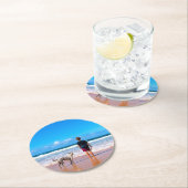 カスタムフォト紙コースターユアオートデザイン ラウンドペーパーコースター (インサイチュ)