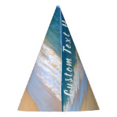 カスタムフォト紙パーティーハットあなたの写真と文字 パーティーハット (裏面)