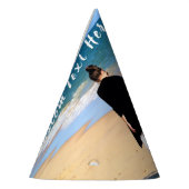 カスタムフォト紙パーティーハットあなたの写真と文字 パーティーハット (左)